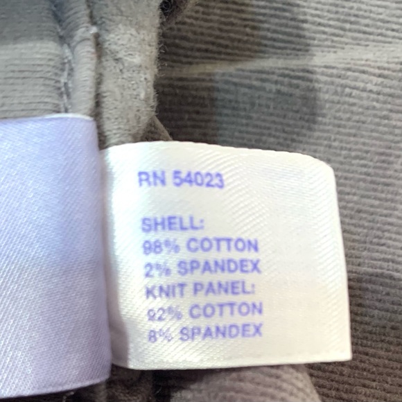 Corduroy Velvet Maternity Skirt - Picture 3 of 6